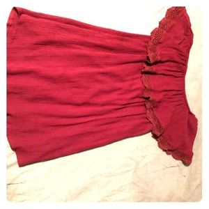 Above the knee dress